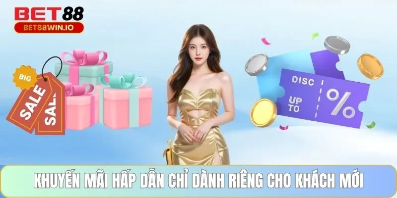 Khuyến mãi hấp dẫn chỉ dành riêng cho khách mới Khuyến mãi hấp dẫn chỉ dành riêng cho khách mới
